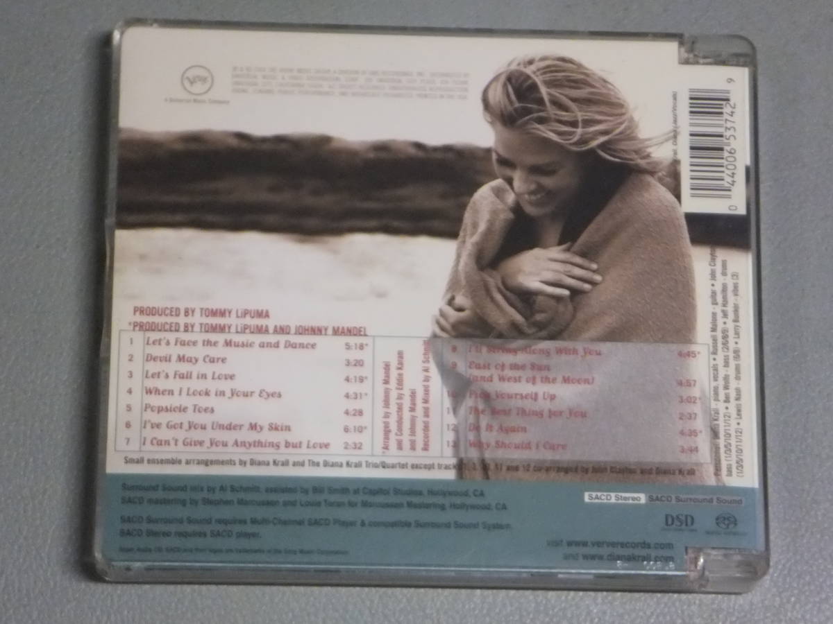 USED(US)★SACD(シングルレイヤー)★WHEN I LOOK IN YOUR EYES★ダイアナ・クラール★VERVEの画像2