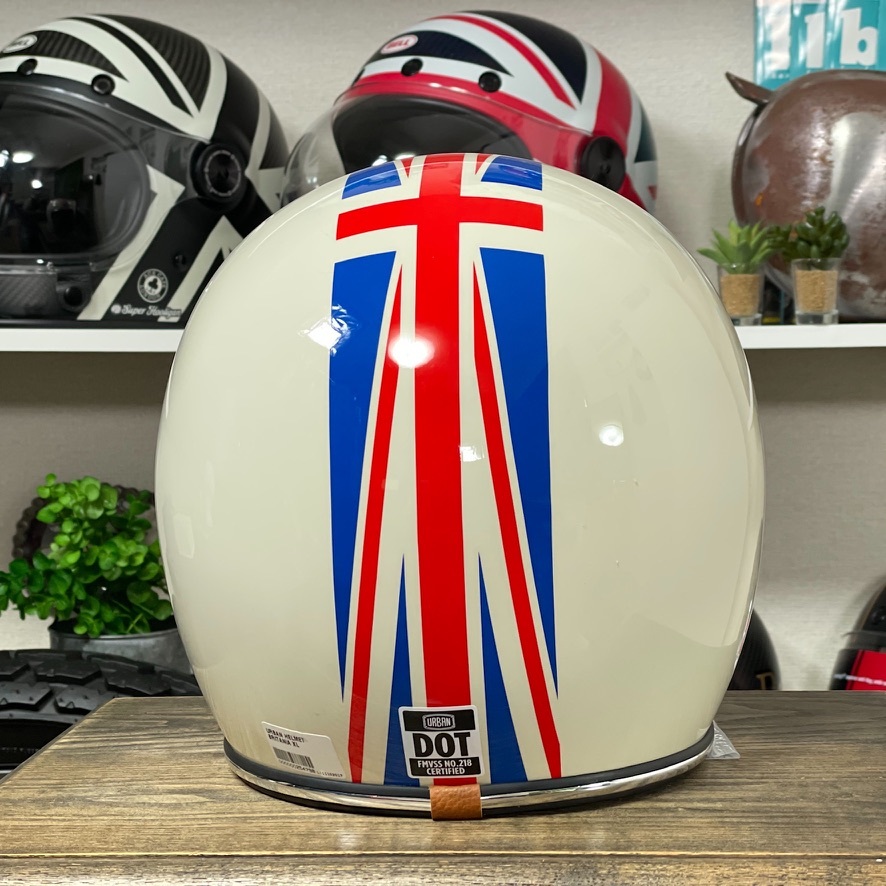  не использовался *URBAN HELMETS TRACER urban шлем шлем Union Jack /XL импортные товары DOT стандарт коробка нет 