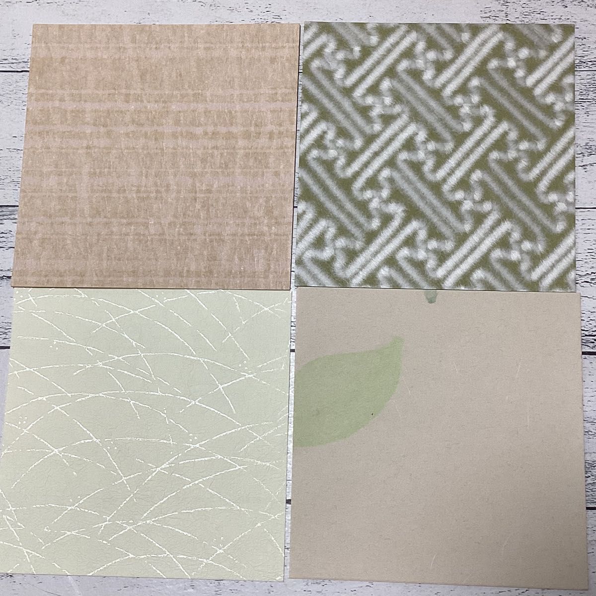越前和紙　22柄×2枚　合計44枚　15ｃｍ角  折り紙　和紙