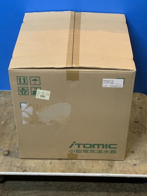 【開封・未使用】 iTomic/イトミック 電気温水器 20L ESN20ALN111D1 (100V)