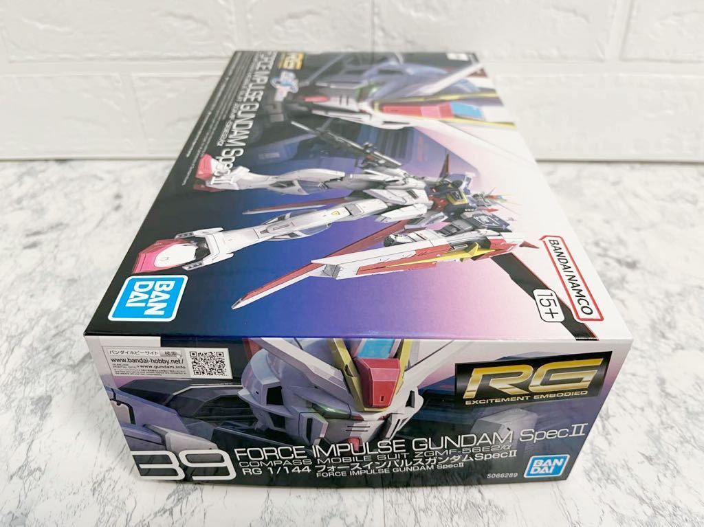 新品 未開封 RG 1/144 フォースインパルスガンダム SpecII 機動戦士ガンダムSEED FREEDOM ガンプラ hguc mg rg _画像3