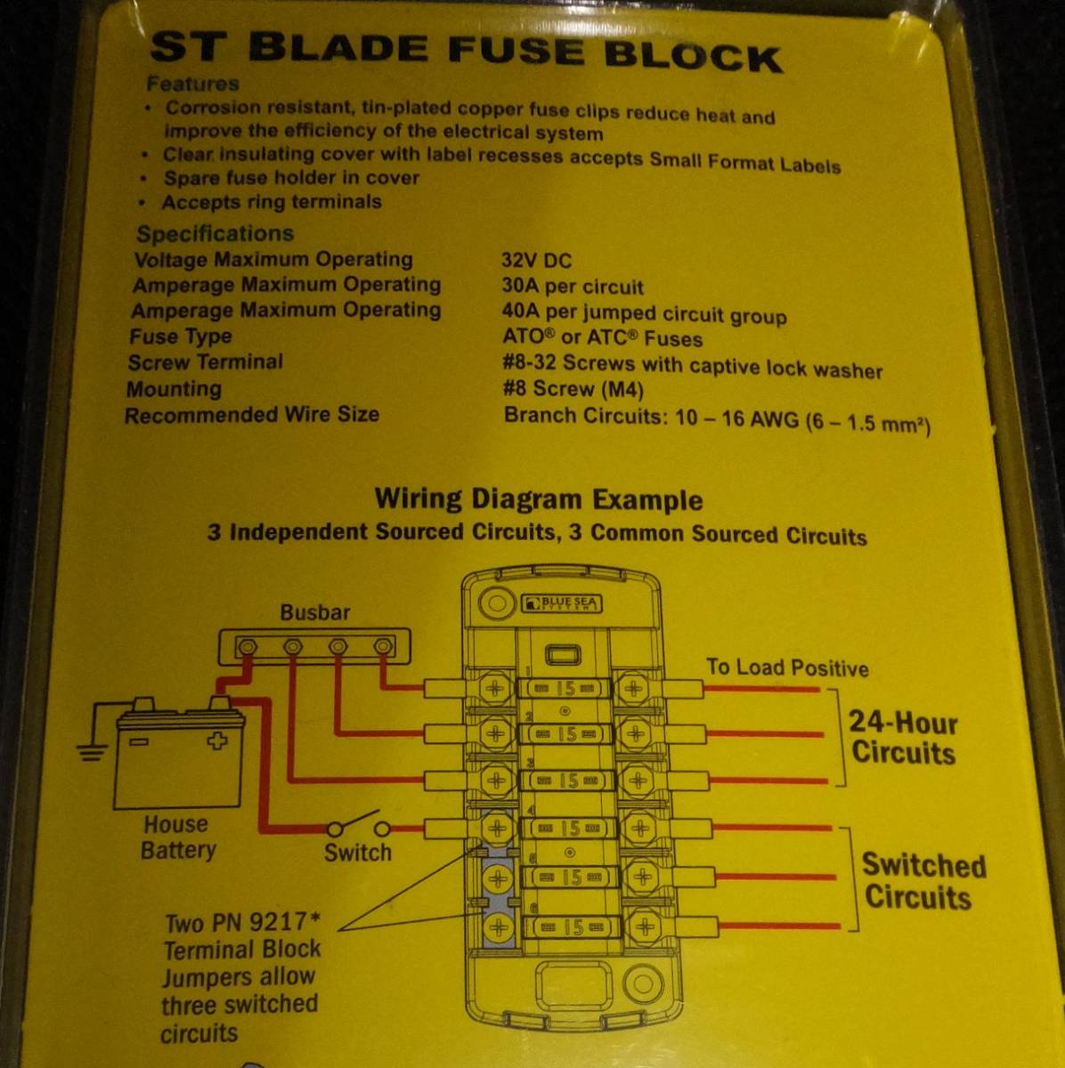 工房 BLUE SEA ヒューズBOX 詳細は写真を！ ゆるキャン△ キャンパー キャンピングカー 船 ボート　電源回路　電気工事　配線　安全回路_画像1