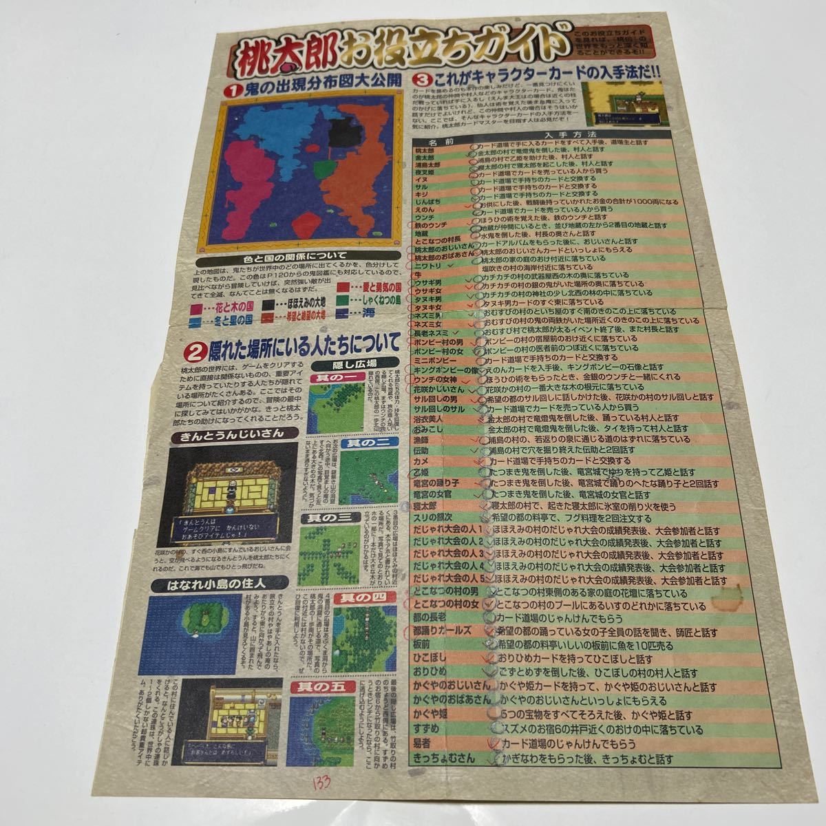 桃太郎伝説　完全ガイド　ファミ通　1999年発行_画像2