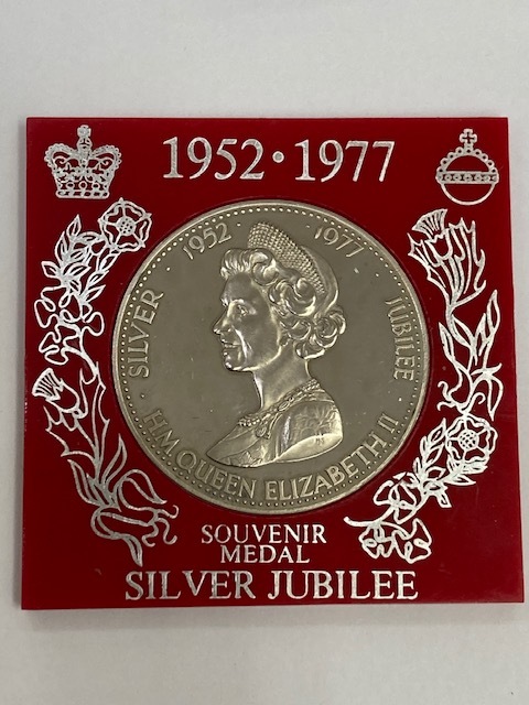 SILVER*1952*1977*JUBILEE Elizabeth Ⅱ.29.2g
