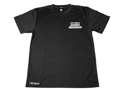 HKS プレミアムグッズ L サイズ HKS MOTOR SPORT T-shirt 黒 BLACK HKS PREMIUM GOODS (51007-AK247)