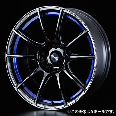 【個人宅発送可能】 ウエッズスポーツ WedsSport 17X7.0J +43 4H PCD100 BLCⅡ ホイール 1本 SA-25R エスエーニーゴーアール (73703)