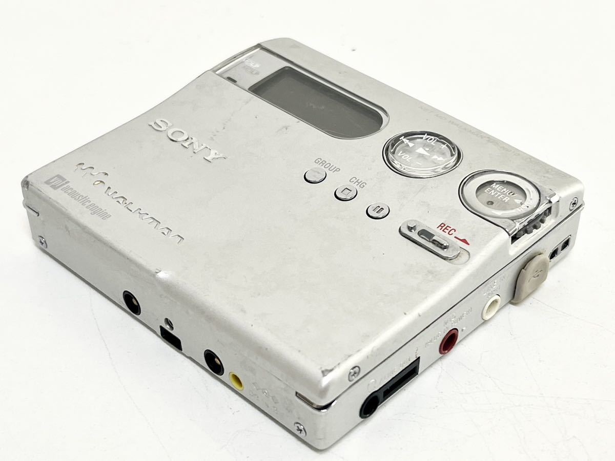 2h SONY ソニー MD WALKMAN MDウォークマン MZ-N910 TYPE-S リモコン 付き PORTABLE MINIDISC RECORDER ポータブルMDレコーダー 音響機器の画像2