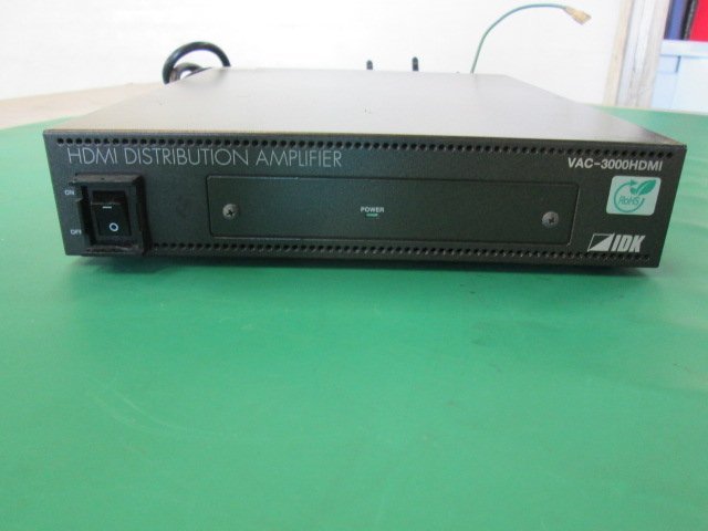 HDMI分配器 VAC-3000HDMI （株）アイ・デイ・ケイ IDK(0201BI)8AM-1_画像2