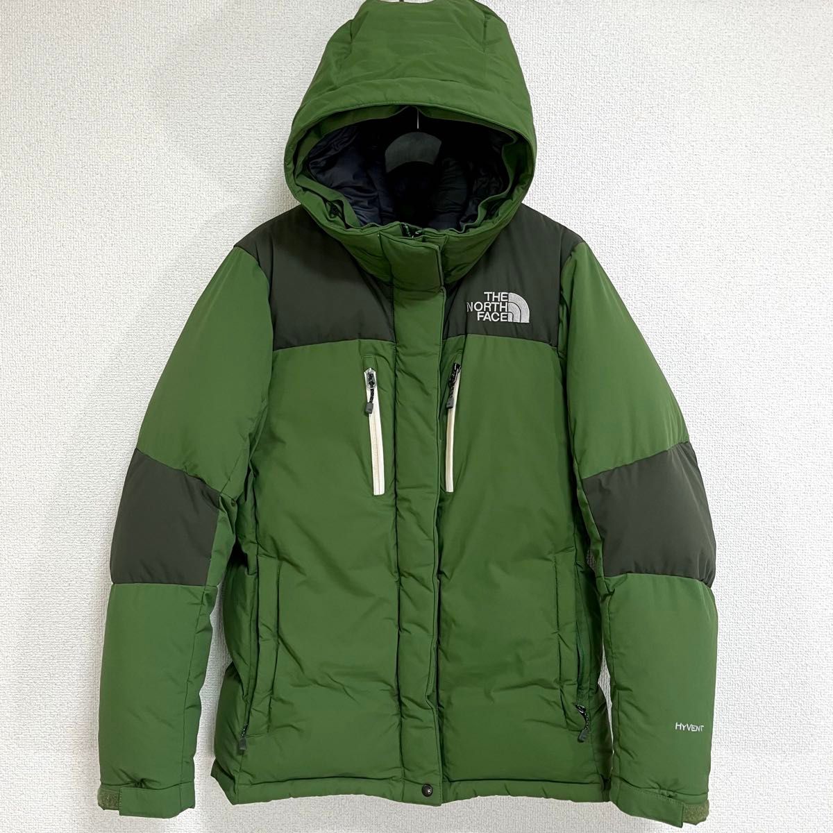 美品!希少 ノースフェイス バルトロライトダウンジャケット 透湿防水 レディースL THE NORTH FACE ファー着脱可能