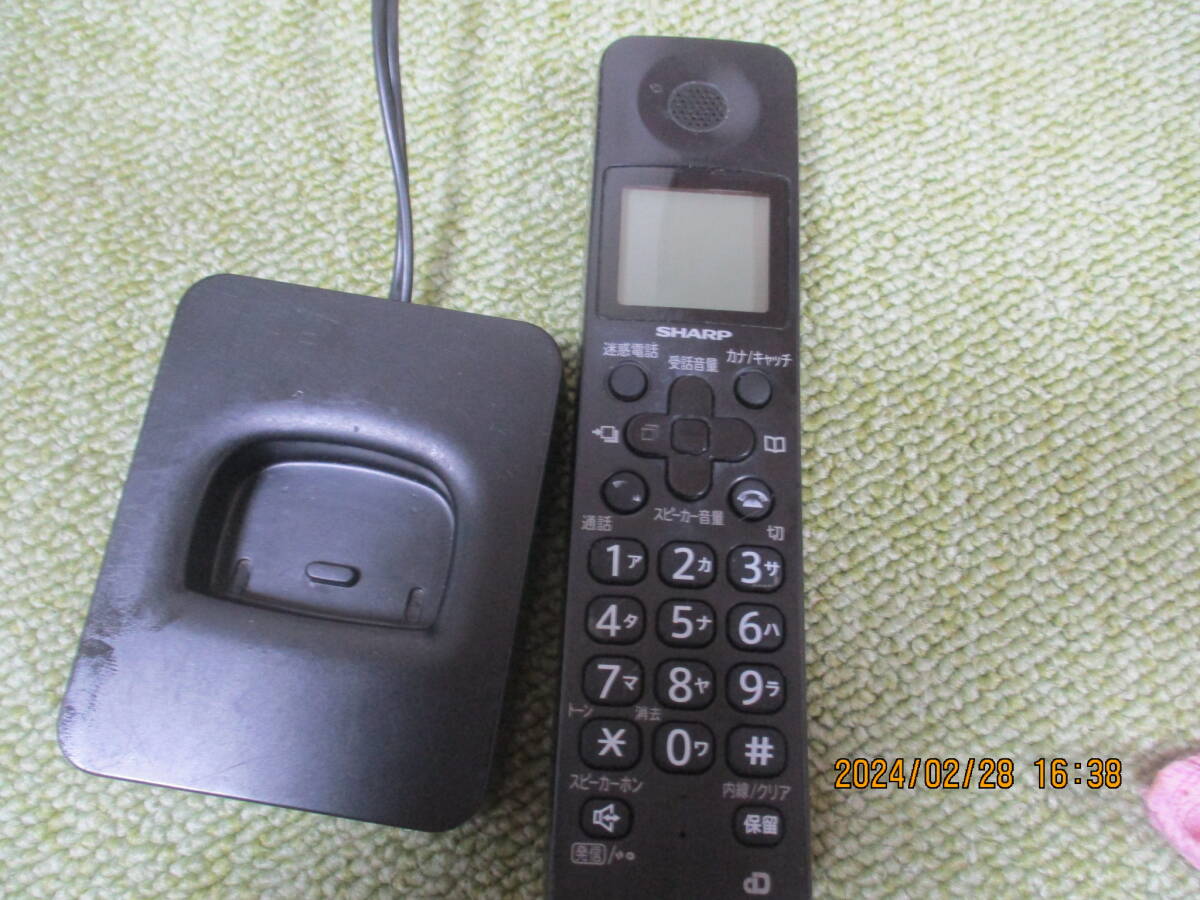 * Junk Panasonic*SHARP* cordless telephone machine for * cordless handset & charger 3 pcs 