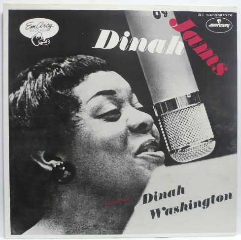 Dinah Washington (LP) / DINAH JAMS ダイナ・ワシントン・ウイズ・クリホード・ブラウン_画像1