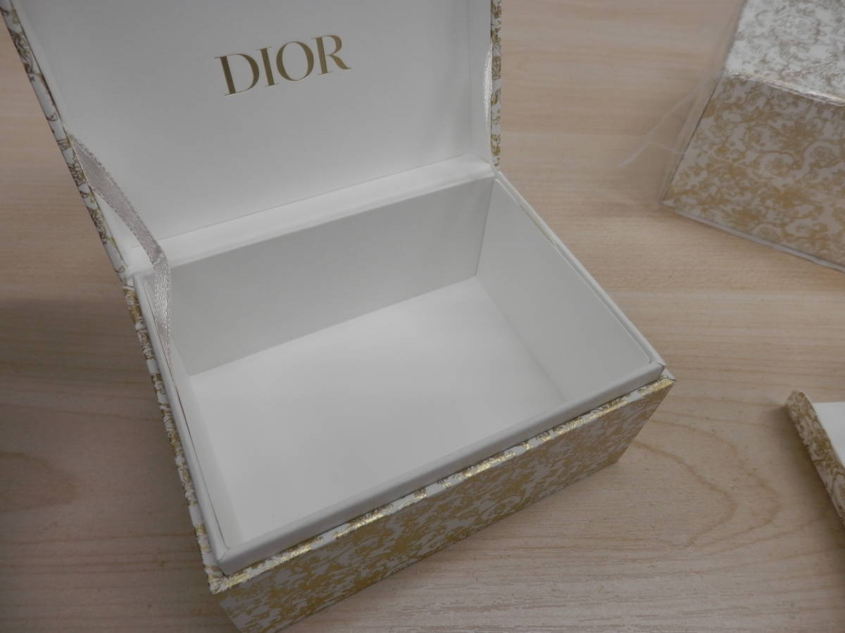 Christian Dior ディオール 2個セット ホリデーギフト ジュエリーボックス 限定 ノベルティー ボックス【CD21】_画像6
