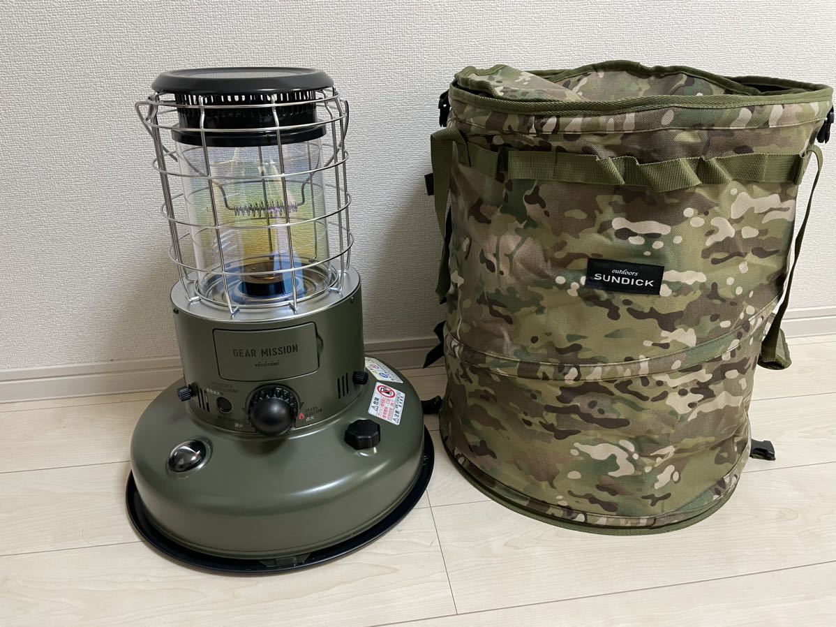  beautiful goods TOYOTOMI Toyotomi GEAR MISSION extra attaching against . shape kerosine stove Rainbow type limitated model RR-GE25-G [RRGE25G] olive green 