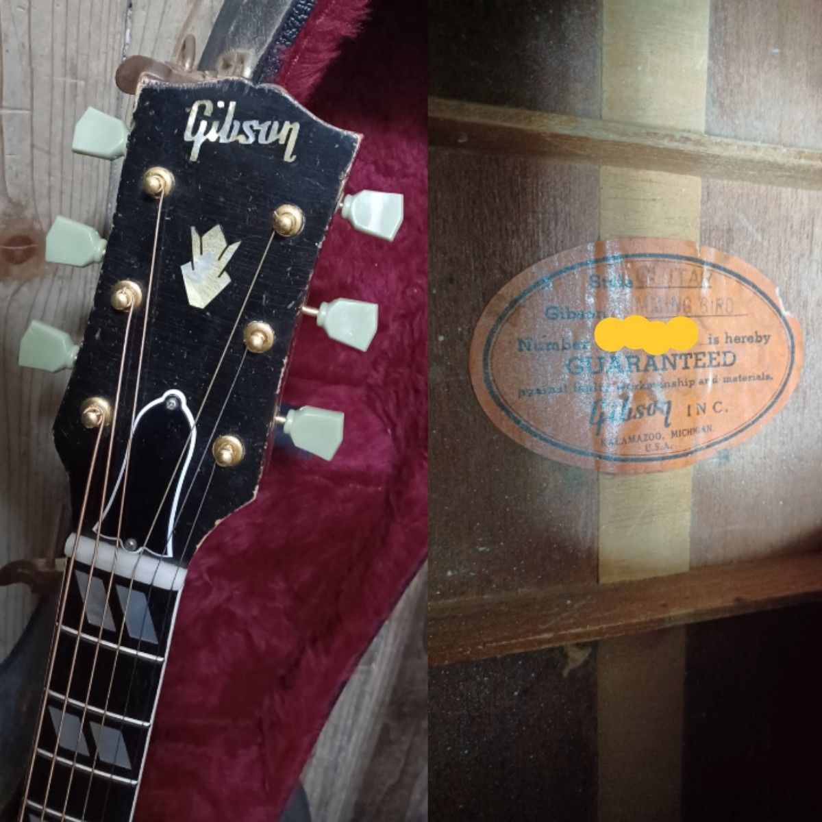 Gibson Hummingbird 1961年製_画像4