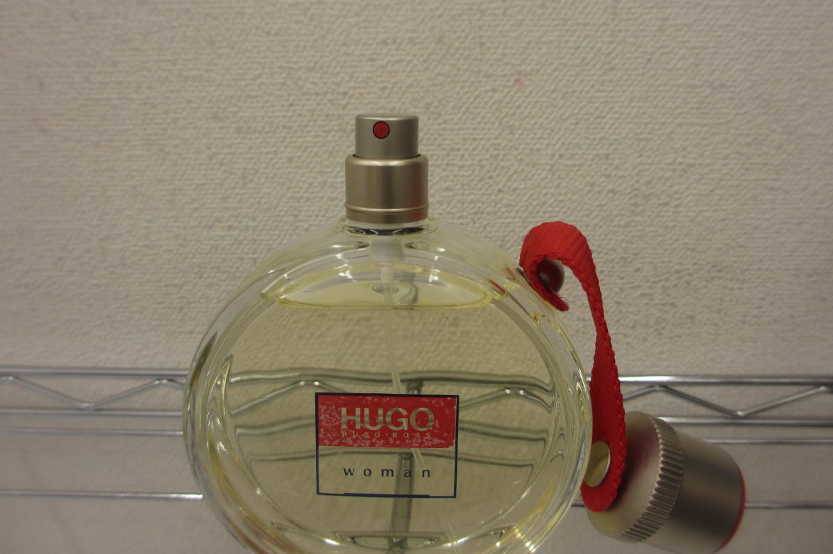 香水/HUGO BOSS woman/ヒューゴボス ウーマン/EDT/トワレ/125ml（残量 ほぼ満タン）_画像3