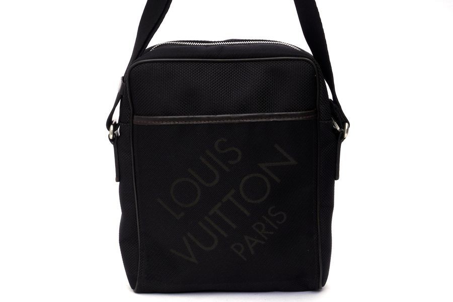 【極美品】 ルイヴィトン Louis Vuitton ダミエジェアン シタダン NM ブラック系 ショルダーバッグ 斜め掛け メンズ 定価約12万 1023_画像3