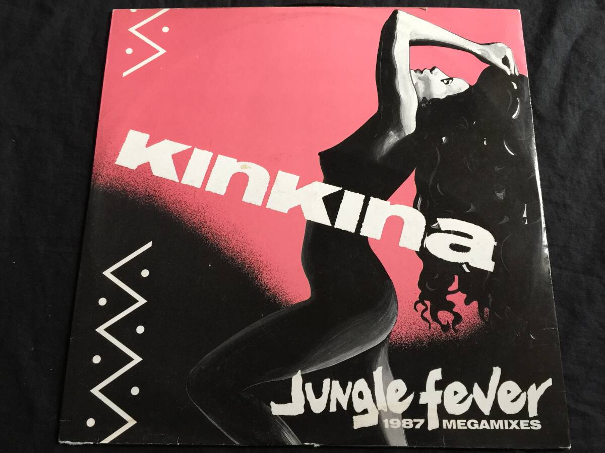 ★Kinkina / Jungle Fever (1987 Megamixes) 12EP★Qsfb5★ CGD INT 15309の画像1