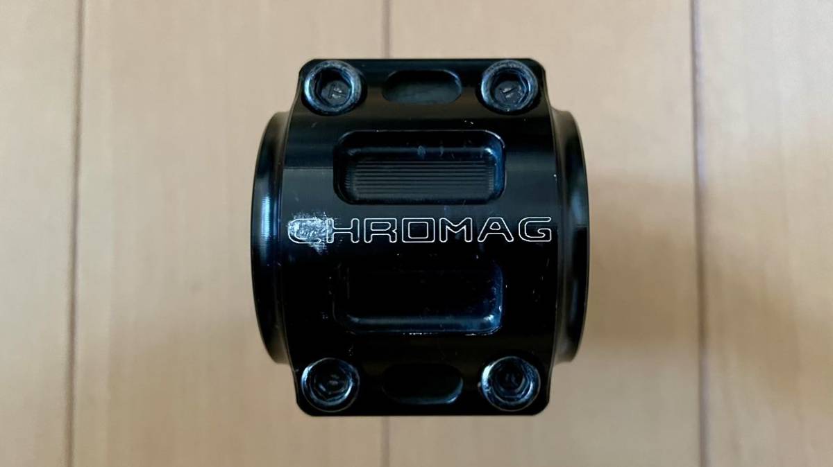 [ beautiful goods ]CHROMAG RANGER black mug stem blue 50mm 31.8mm