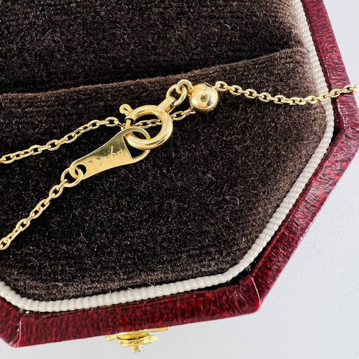  Agete station chain necklace 