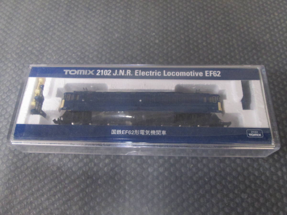 【送料385円】　TOMIX EF62形電気機関車（青色）2102_画像1