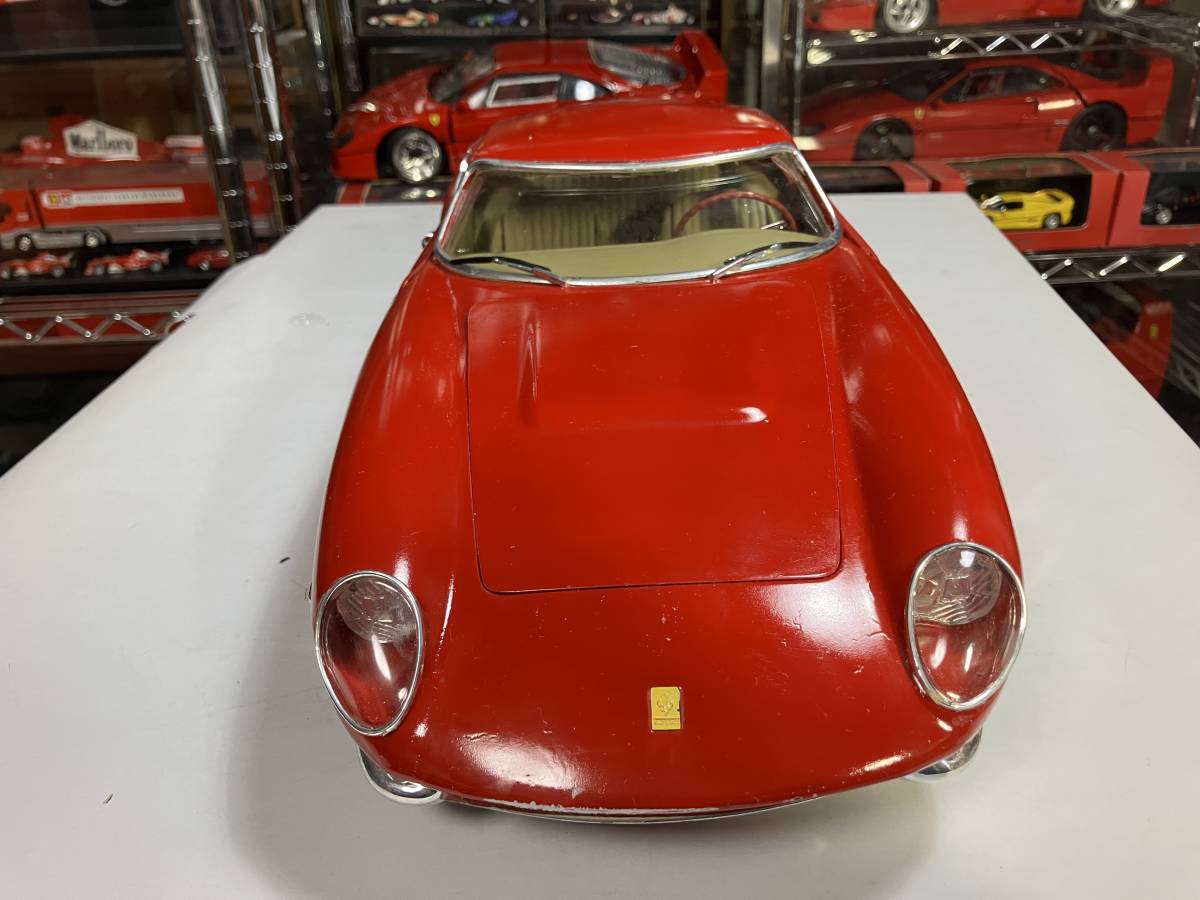 レベル　1/１２　‘６５　フェラーリ　２７５　ＧＴＢ　難有り　ジャンク　素人完成品_画像8