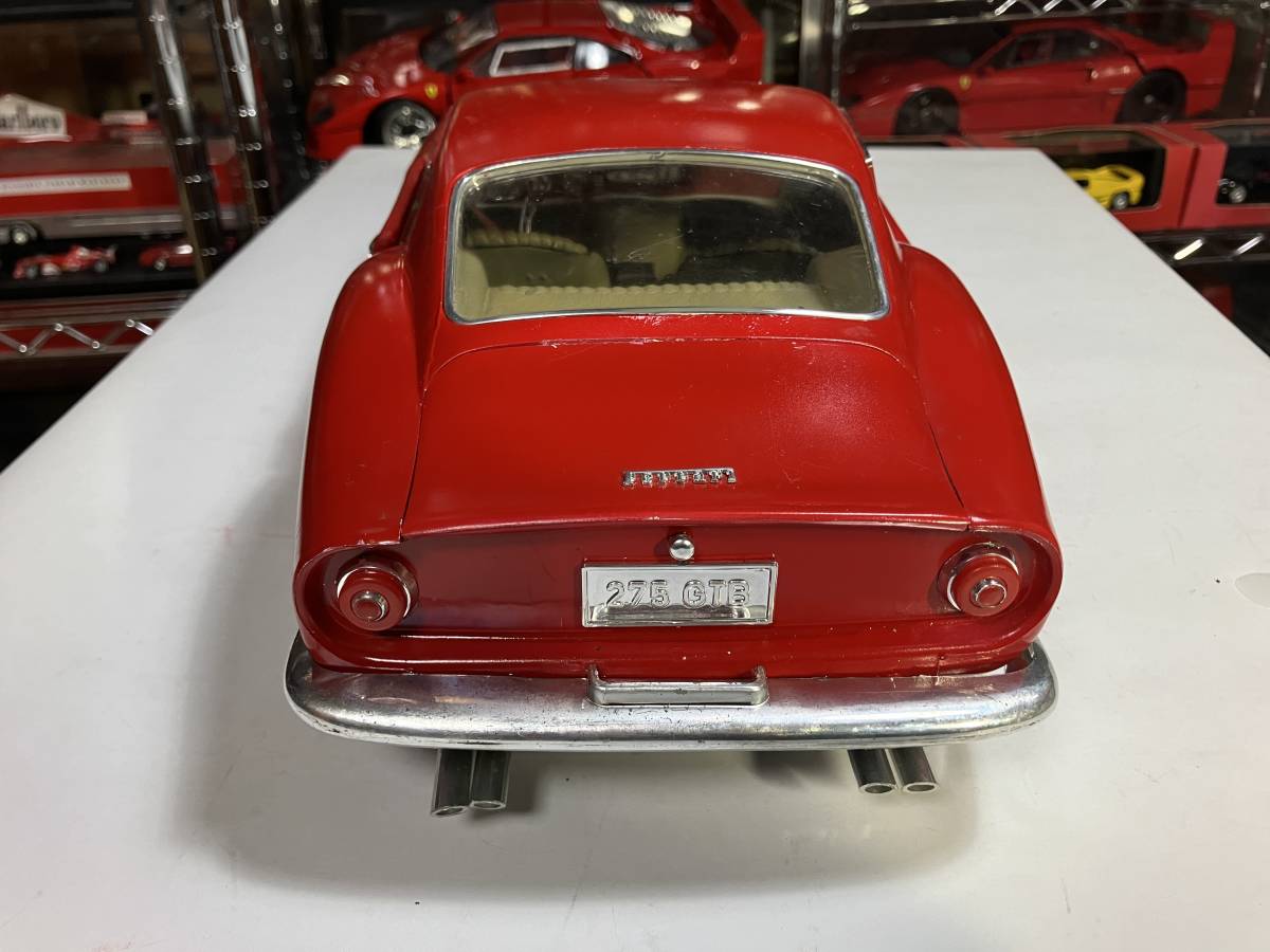 レベル　1/１２　‘６５　フェラーリ　２７５　ＧＴＢ　難有り　ジャンク　素人完成品_画像4