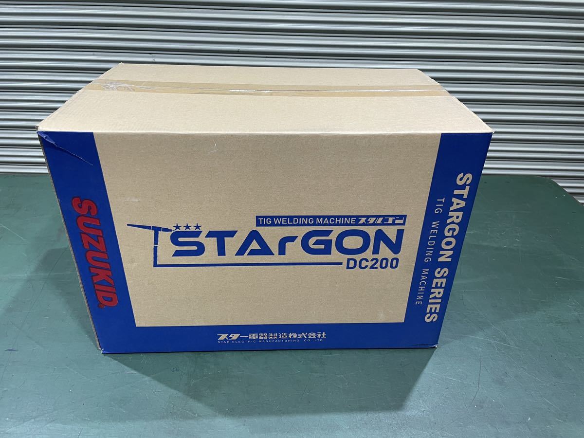 [ new goods unopened ] Star electro- vessel manufacture SUZUKID Suzuki do start rugon100V/200V combined use direct current Pal sTIG welding machine STG-200D small size light weight height cycle TIG lift TIG