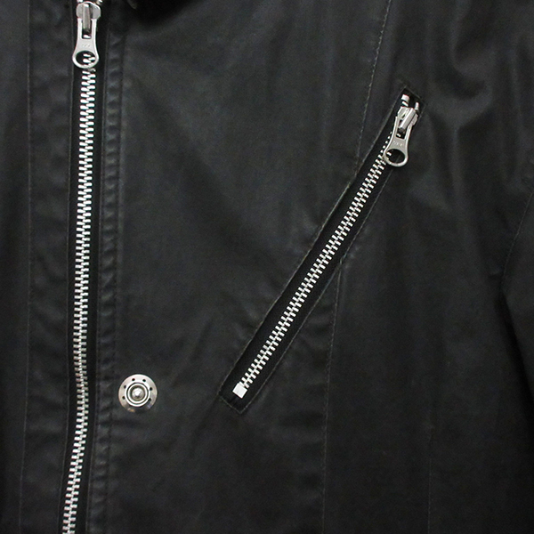 ■NICK ASHLEY ニック・アシュレイ ライダースジャケット 中綿ジャケット キルティング ポリウレタンコーティングの画像5