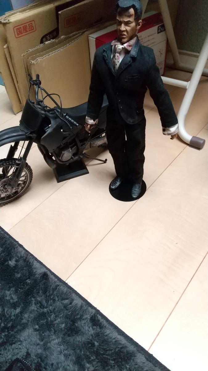 Yahoo!オークション - ブラックレイン 松田優作 バイクセット Yahoo!オークション - ブラックレイン 松田優作 バイクセット