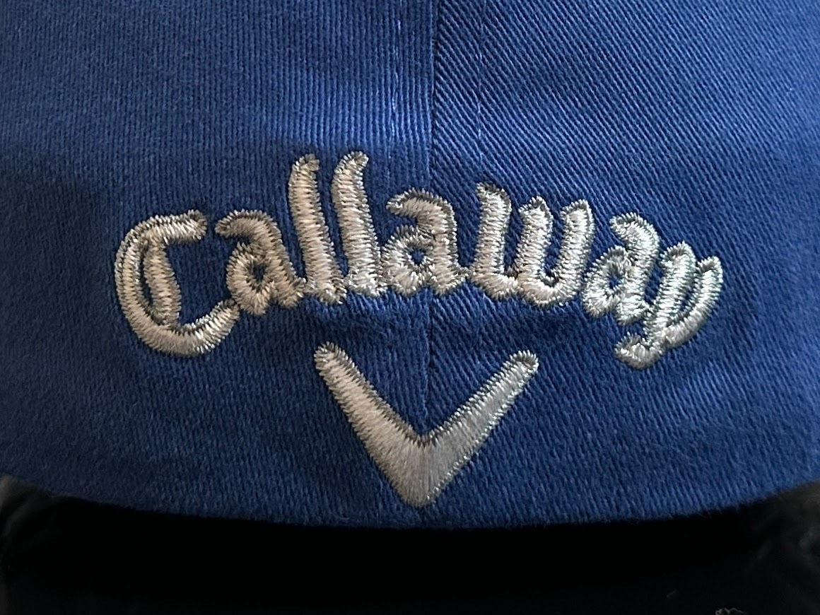 【未使用品】69D お洒落★Callaway Golf キャロウェイ ゴルフ キャップ 帽子 CAP お洒落なブルーの伸縮素材♪《伸縮前58㎝-62㎝位迄》_画像8