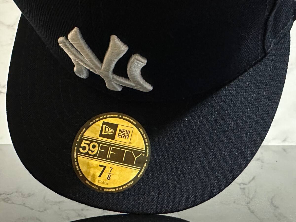 【未使用品】43C★NEW ERAニューエラ 59FIFTY×MLB ニューヨーク New York Yankees ヤンキース コラボキャップ 帽子《SIZE 7 7/8・62.5㎝》_画像6