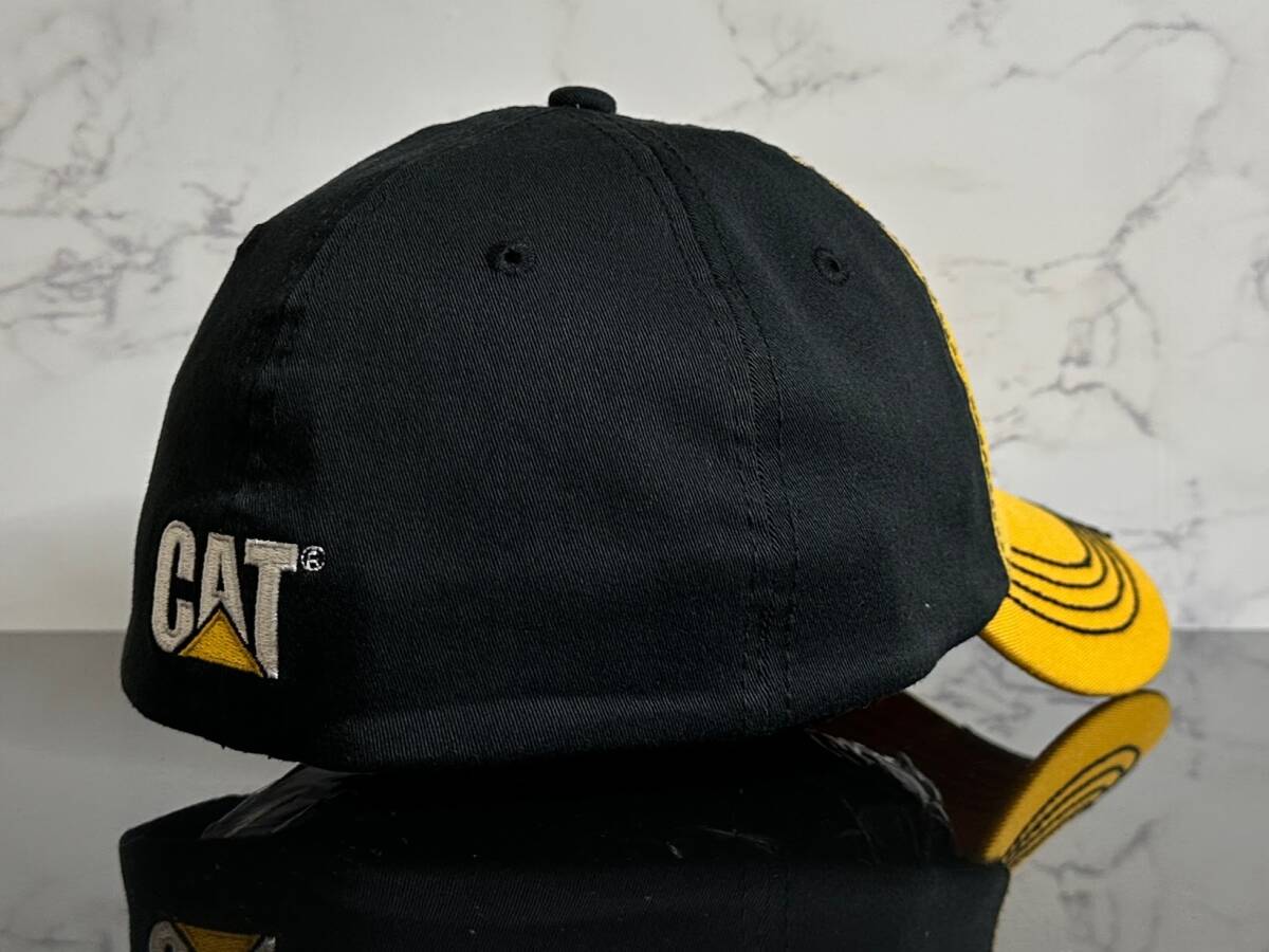 【未使用品】159K 希少★Caterpillar キャタピラー CAT キャップ 帽子 CAP クールなデザインの伸縮素材！《伸縮前58㎝～62㎝位迄》_画像6