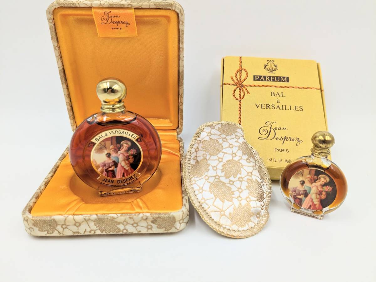 1000円～【希少】★ Jean Desprez ジャン デプレ BAL A VERSAILLES バラヴェルサイユ 15ml 4ml 2個セット ★香水 フレグランス_画像1