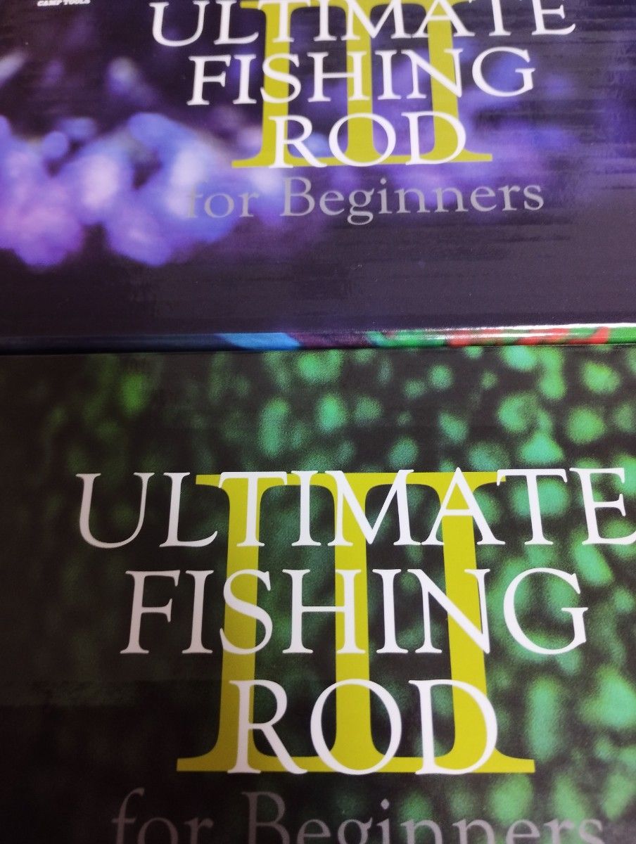 ULTIMATE FISHING ROD 3 for Beginners 釣り竿 ロッド、リール 初心者向け 2個セット