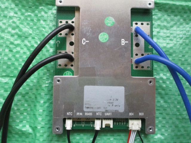 スマートBMS 100a リチウム電池4 s,12v,lfp4,インテリジェント,内蔵Bluetooth 100a_画像4