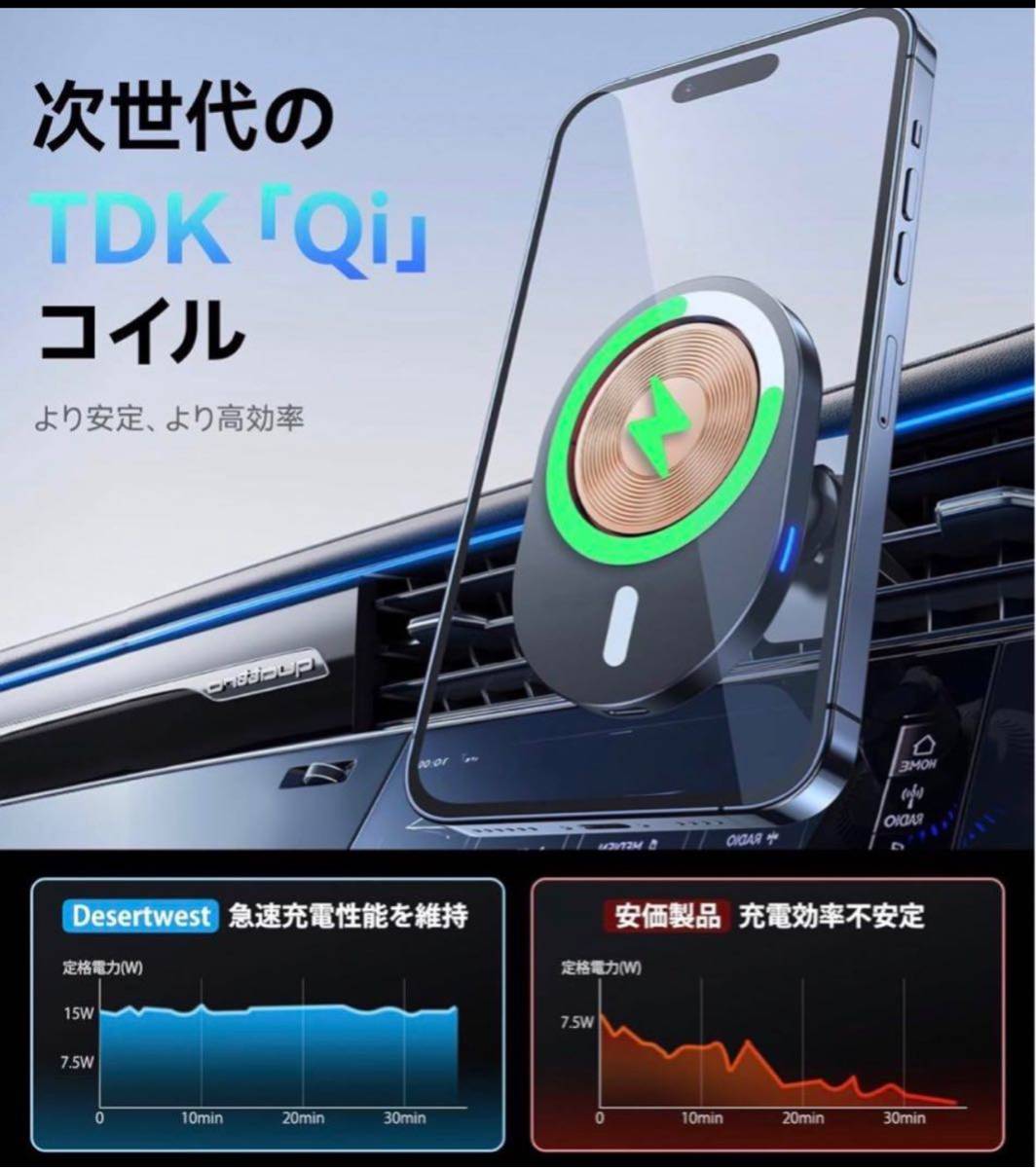 車載 magsafe対応 車載 車 スマホスタンド スマホホルダー マグネット