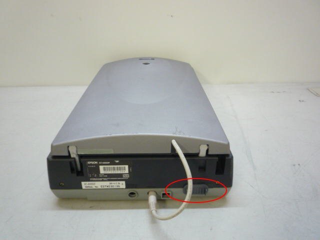 * Epson |EPSON*GT-9300UF*A4 color scanner *AC adapter lack of h06494