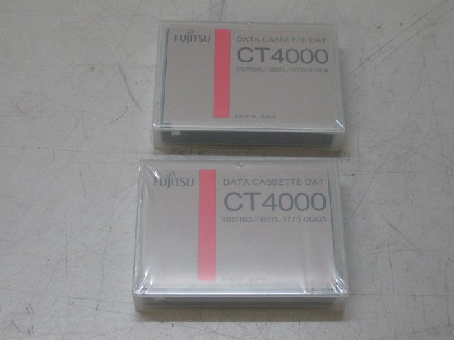 【未使用・未開封品】富士通★DATA CASSETTE DAT★CT4000★2個セット★a1478_画像1