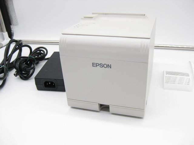 ◇EPSON/エプソン◇サーマルプリンター◇TM-T90II◇M313B◇LAN・USB◇レシートプリンター◇58mm◇印字良好◇現状渡し◇T0097の画像3