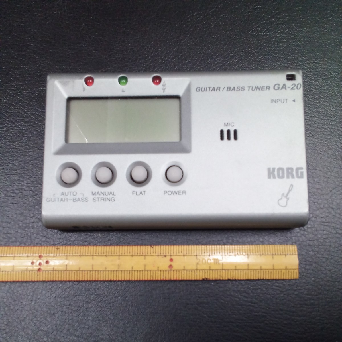 コルグ チューナー KORG ギター ベース GA-20 guitar bass tuner _画像6