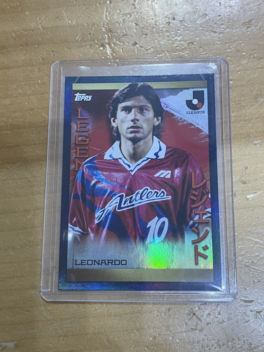 2023 TOPPS J-LEAGUE LEONALDO LEGEND /25 レオナルド レジェンド アントラーズ_画像1