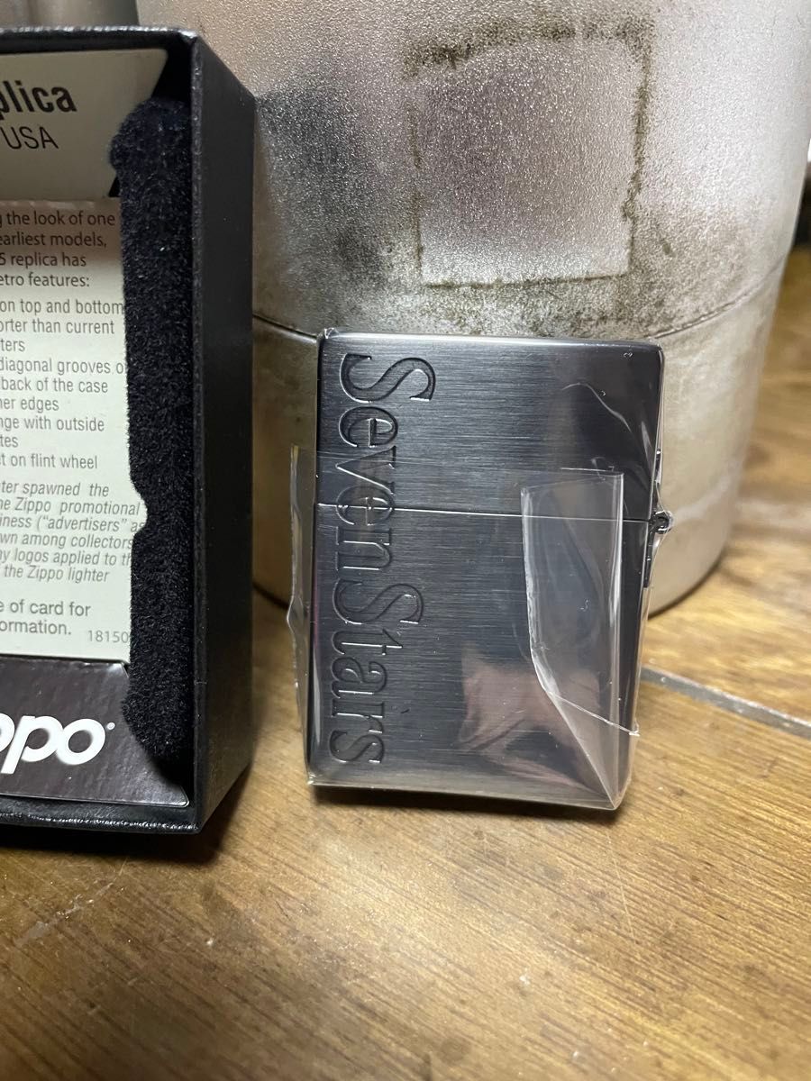 芸能人 愛用の通販 Sevenstars Zippo ジッポー セブンスター 新品未使用 懸賞当選品 たばこメーカー