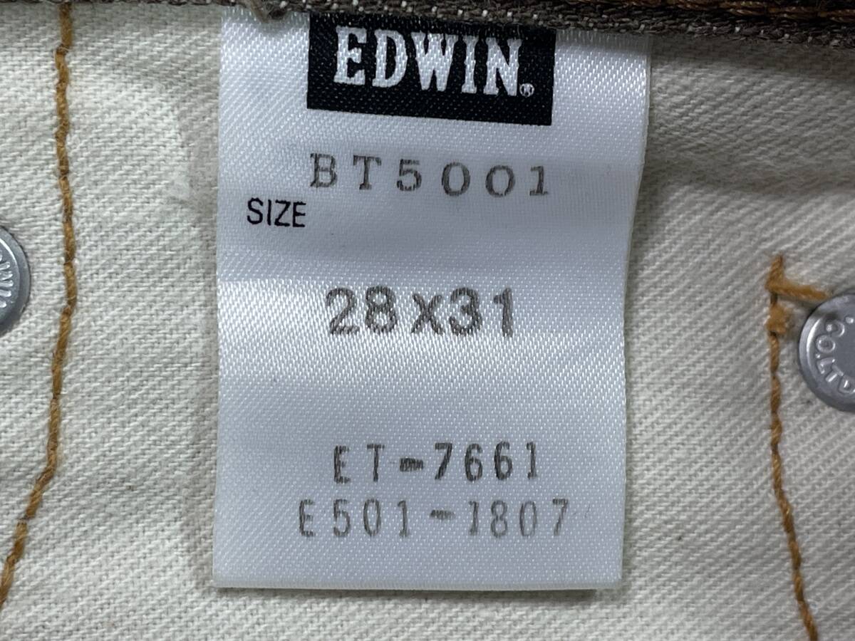 EDWIN Edwin 503 flair W28 ( примерно 82cm W32 соответствует ) BLUE TRIP FLARE Denim брюки мужской джинсы ботинки cut 