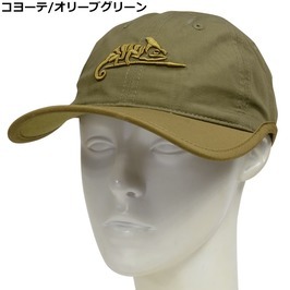 HELIKON-TEX タクティカルキャップ 帽子 ロゴ入り ポリコットンリップストップ CZ-LGC-PR [ オリーブグリーン/アダプティブグリーン ]の画像7