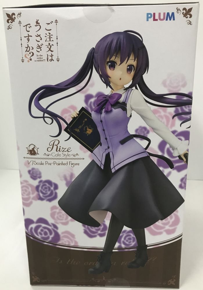 Wc772★PLUM 1/7 PVC製塗装済み完成品 リゼ(Cafe Style) ご注文はうさぎですか?? 中古★_画像6