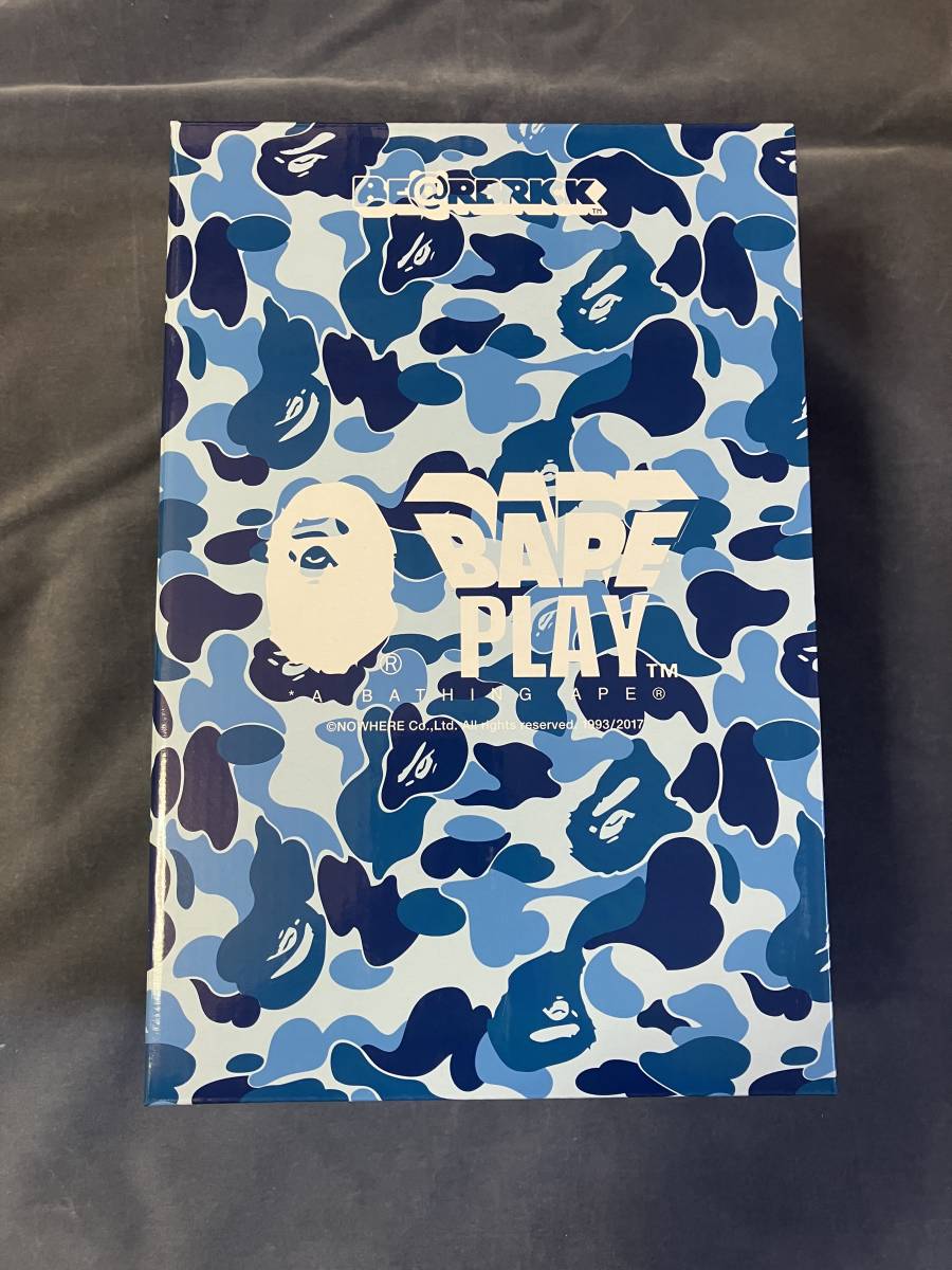 「ABC BE@RBRICK 100％ & 400％ SET PINK／BLUE」BAPE エイプ MEDICOM TOY ベアブリック ピンク ブルー メディコムトイ A BATHING APE_画像6