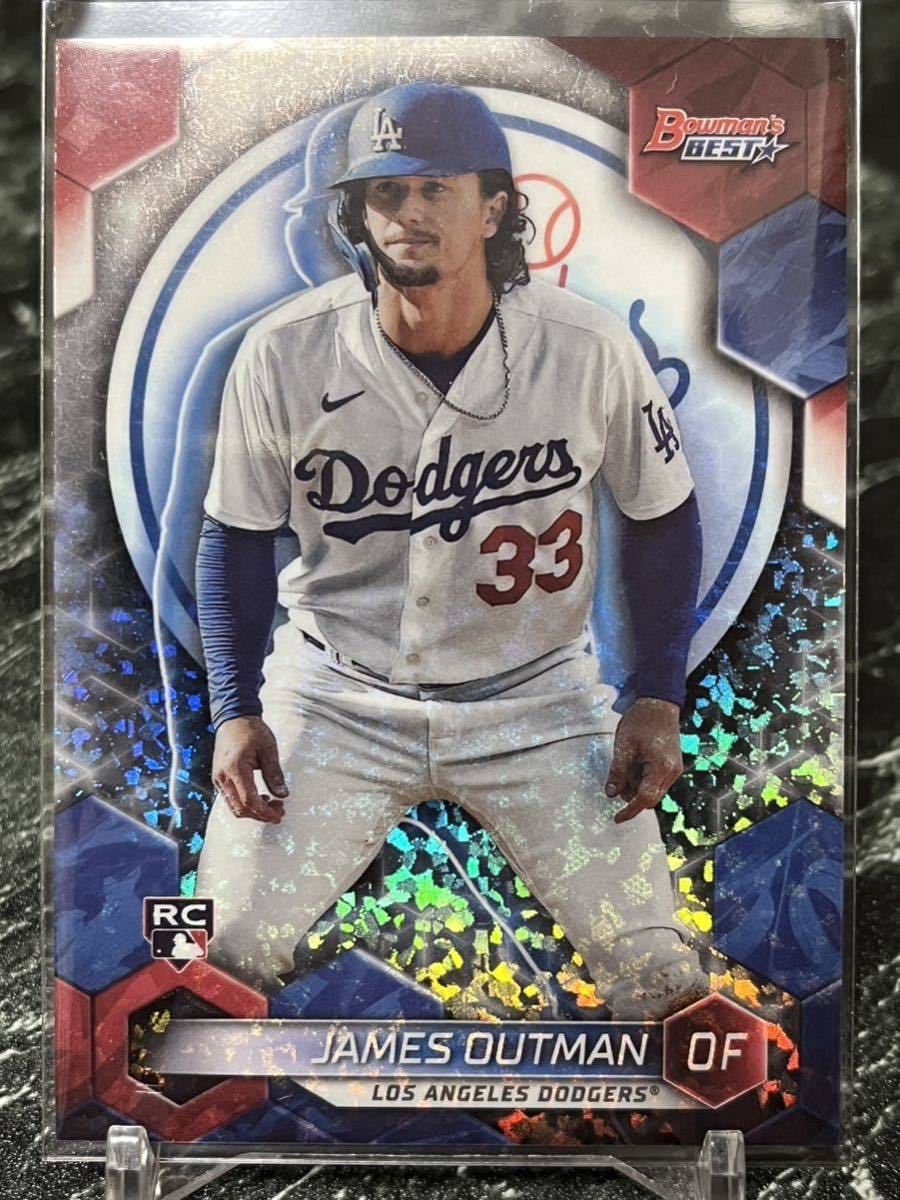 2023 bowman's best JAMES OUTMAN rookie card parallel /299_画像1