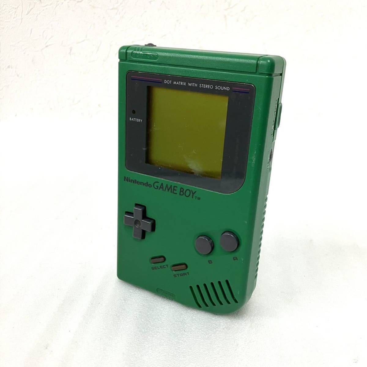 動作OK ニンテンドー ゲームボーイブロス グリーン 初代ゲームボーイ ゲームボーイブラザーズ 緑 DMG-01 Nintendo GAME BOY 任天堂 GB