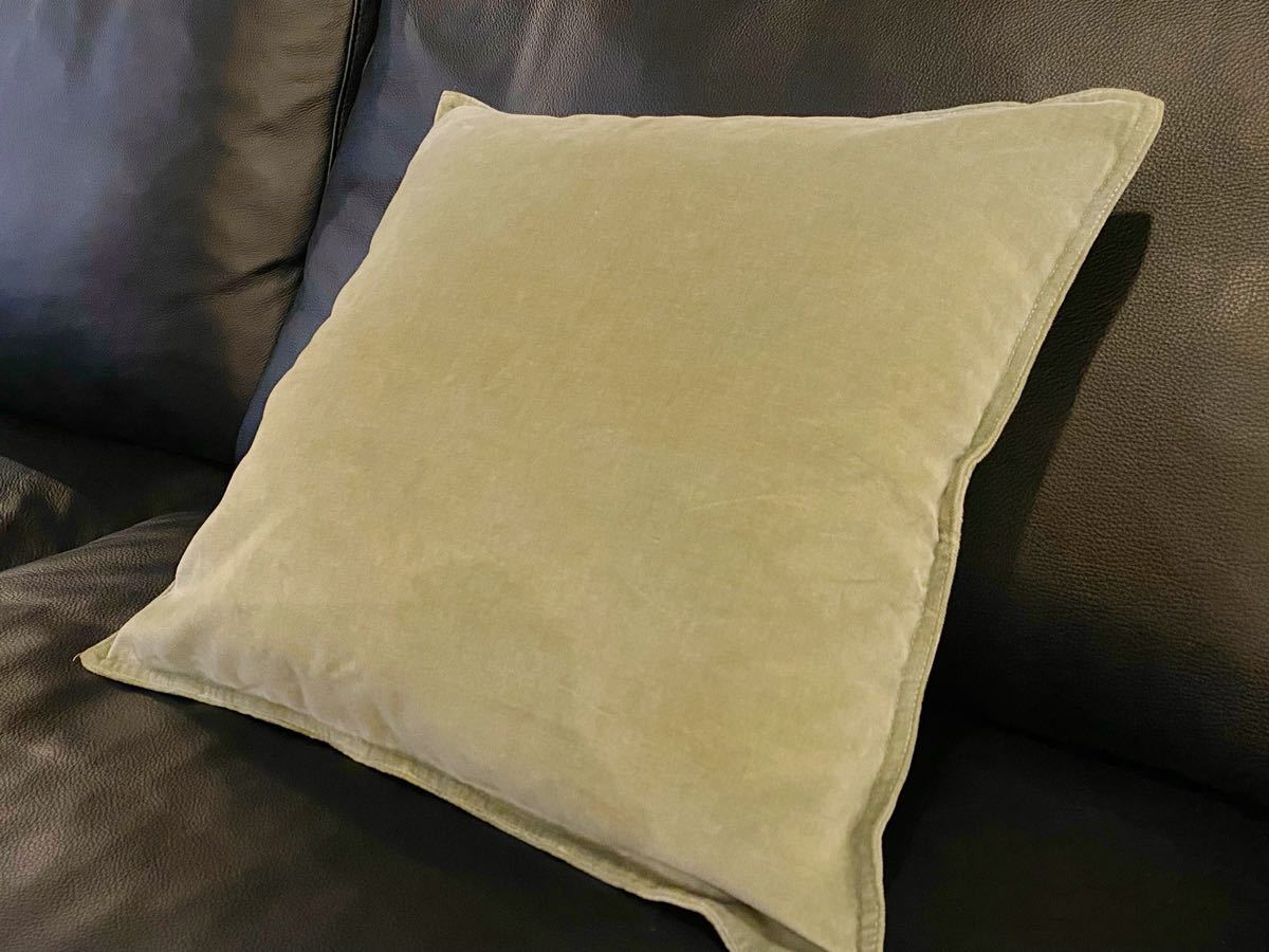 Zara home クッションカバー45×45cm/sage green(検,イームズ,ミッドセンチュリー,midcentury,カッシーナ,B&B,アルフレックス,フランス,の画像2