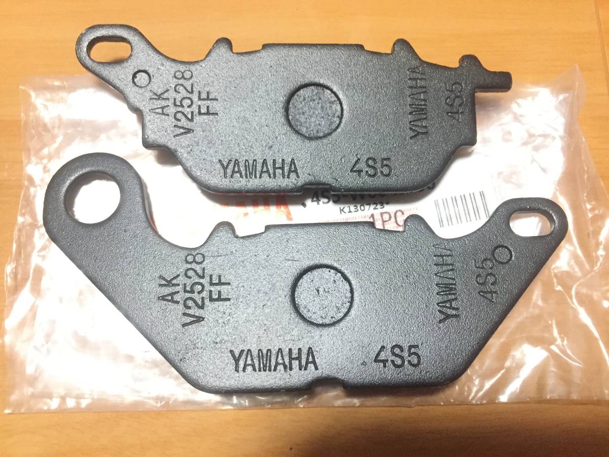 【新品】ヤマハ YBR125(07年～)フロントブレーキパッド　/検索用YB125SP.YBR250.シグナスZ.NMAX125.NMAX155リアブレーキパッド_画像2